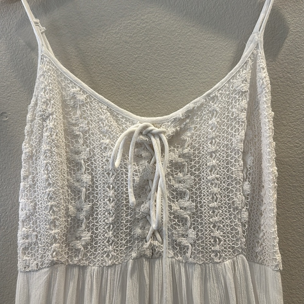 Off white midi dress S - Picture 3 of 8
